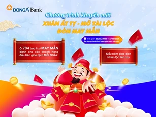 Xuân đến nhà, lộc đến tay – Giao dịch ngay cùng DongA Bank