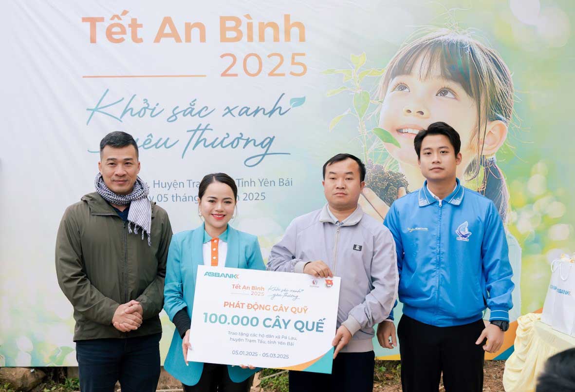 Gây quỹ 100.000 cây xanh tại Yên Bái