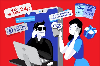 Nâng cao nhận thức phòng chống lừa đảo trên không gian mạng