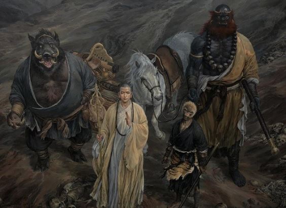 Tây Du Ký 1986 không phải phim sát nguyên tác nhất, diện mạo thật của 4 thầy trò Đường Tăng gây sốc