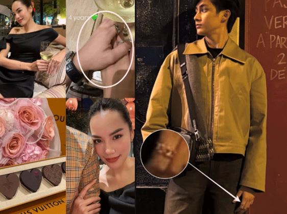 Netizen tìm ra chi tiết trùng hợp giữa người tặng socola cho Lê Hoàng Phương và tình cũ Thiều Bảo Trâm