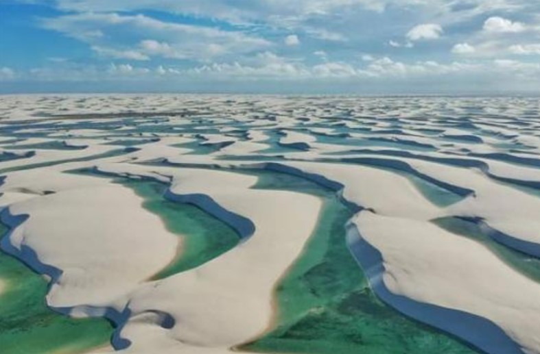 Sa mạc 'kì lạ' nhất trên trái đất, có nhiều nước hơn cát, không có cỏ mọc nhưng lại có những ao đầy cá và tôm