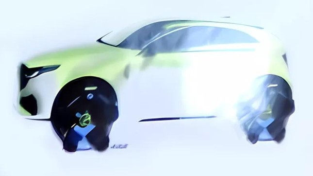 Hé lộ hình ảnh SUV cỡ nhỏ mới của Mazda