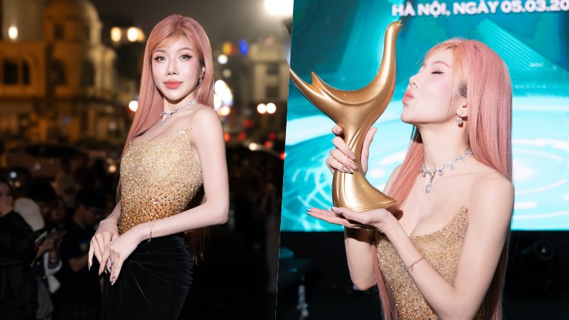 Trang Pháp mở đầu 2025 rực rỡ với giải Nữ ca sĩ của năm