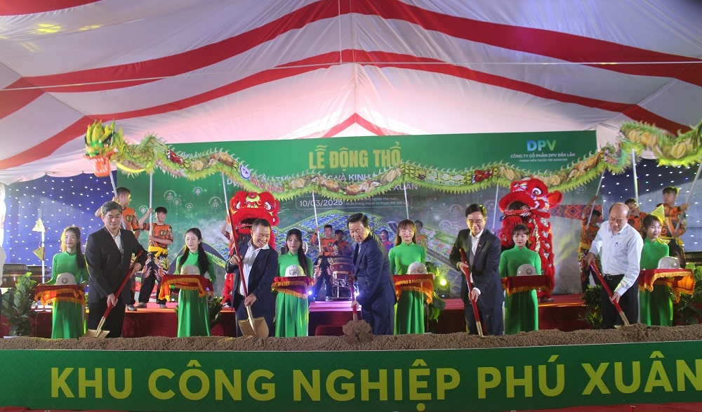 Đắk Lắk khởi công dự án khu công nghiệp hơn 300ha