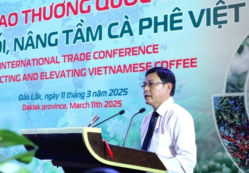 Ông Nguyễn Tuấn Hà - Phó Chủ tịch Thường trực UBND tỉnh Đắk Lắk, phát biểu tại hội nghị.