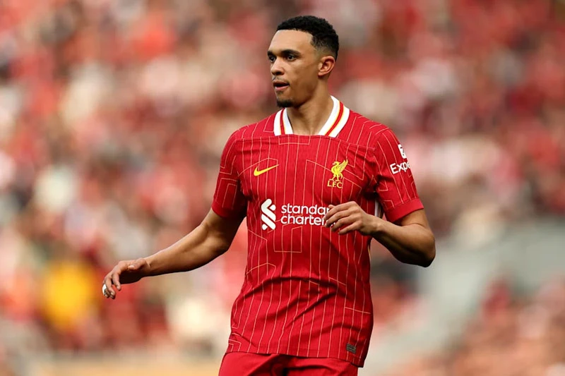 Alexander-Arnold sắp hết hợp đồng với Liverpool. Ảnh: Getty.