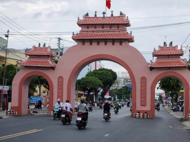 Một góc TP Rạch Giá, tỉnh Kiên Giang.