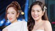 Hoa hậu Diệu Linh, Á hậu Hà Thu mặc đồng điệu tại sự kiện