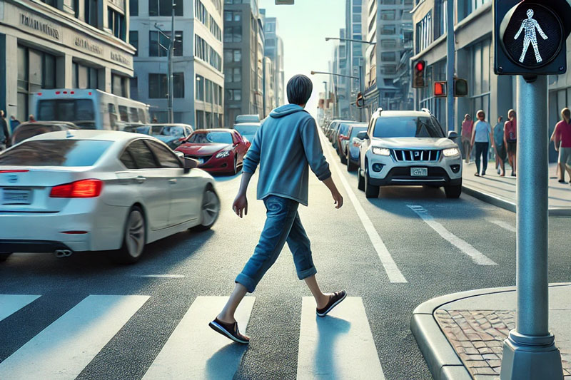 Người đi bộ có thể bị phạt tới 600.000 đồng nếu làm điều này