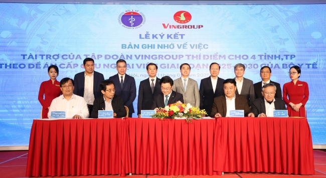 Vingroup đề xuất triển khai thí điểm hệ thống cấp cứu ngoại viện tại 4 tỉnh 