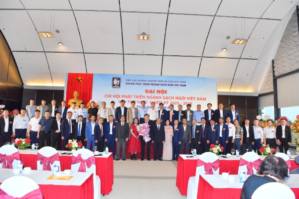 Chi hội Phát triển ngành Gạch ngói Việt Nam có tân chủ tịch