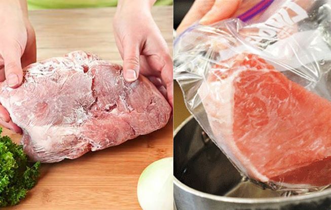 Mẹo rã đông thịt siêu tốc chỉ trong 5 phút với 2 nguyên liệu đơn giản