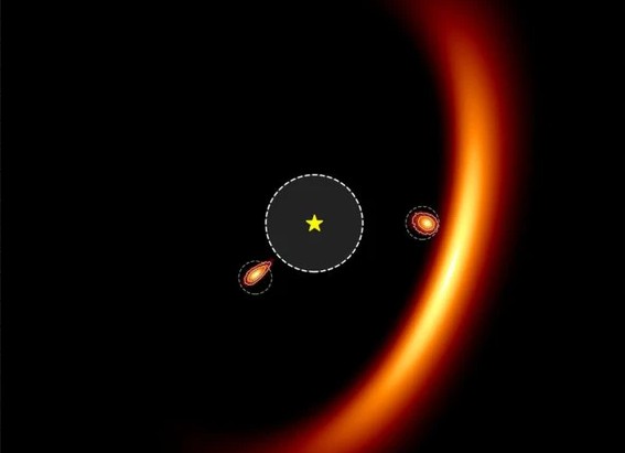 Kính viễn vọng James Webb chụp được khoảnh khắc hiếm có về hành tinh đang hình thành