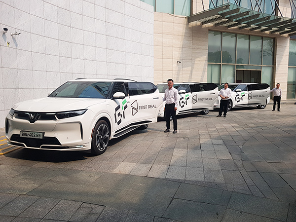 First Real thuê 1.000 ô tô điện VinFast để phát triển du lịch xanh tại Đà Nẵng