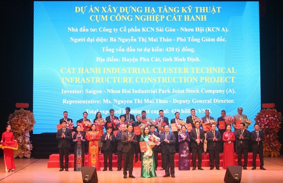 Bình Định: Khu công nghiệp Nhơn Hội A thu hút 7 dự án đầu tư