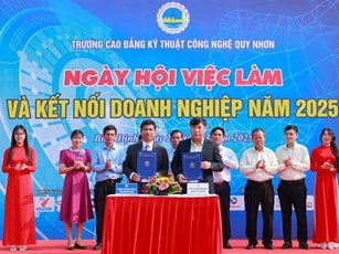 Nhà trường kết nối doanh nghiệp tạo việc làm cho sinh viên