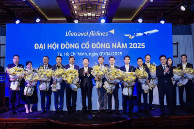 Ph&#xF3; Ch&#x1EE7; t&#x1ECB;ch T&amp;T Group &#x110;&#x1ED7; Vinh Quang l&#xE0;m Ch&#x1EE7; t&#x1ECB;ch H&#x110;QT Vietravel Airlines