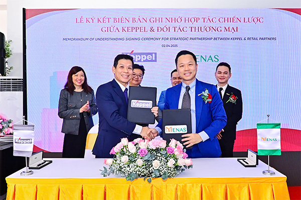 Keppel và Menas Group hợp tác kiến tạo tiện ích sống đẳng cấp tại các dự án bất động sản