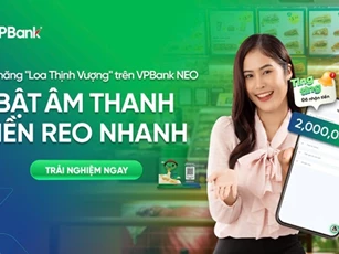 Ra mắt Loa Thịnh Vượng với tính năng thông báo biến động số dư bằng giọng nói qua VPBank NEO