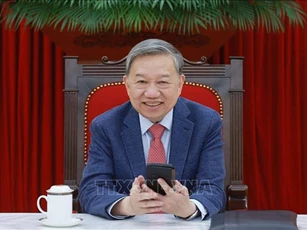 Tổng Bí thư Tô Lâm điện đàm với Tổng thống Hoa Kỳ Donald J.Trump