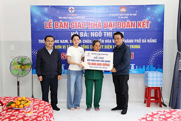 EVNCPC chung tay xóa nhà tạm, nhà dột nát cho người nghèo miền Trung – Tây Nguyên