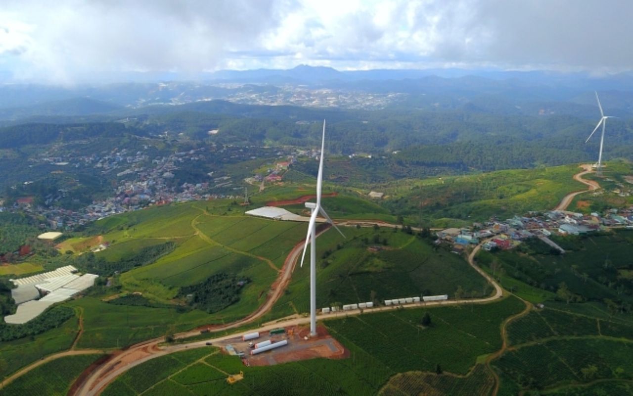 Lâm Đồng: Đề xuất đầu tư 2 dự án điện gió tại Đức Trọng