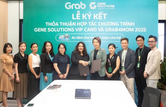 Grab và Gene Solutions ra mắt chương trình hỗ trợ mẹ bầu