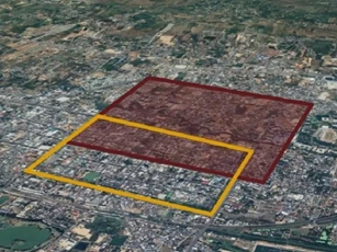 Khám phá "thành phố ma" bí ẩn dưới Nakhon Ratchasima qua ảnh vệ tinh