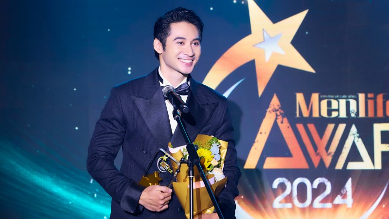 Nam vương Tuấn Ngọc đạt giải Gentleman Of The Year 