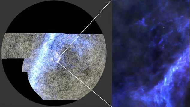 Ánh sáng từ thuở hồng hoang của vũ trụ chạm đến Trái Đất sau 13,8 tỉ năm