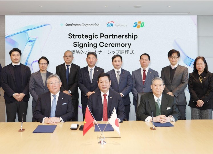 Sumitomo và SBI Holdings đầu tư vào công ty con của FPT tại Nhật Bản