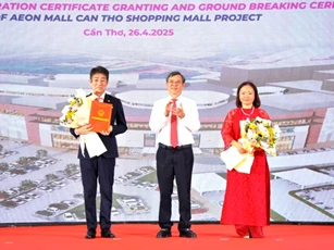Cần Thơ: Khởi công dự án Aeon Mall 5.400 tỷ đồng
