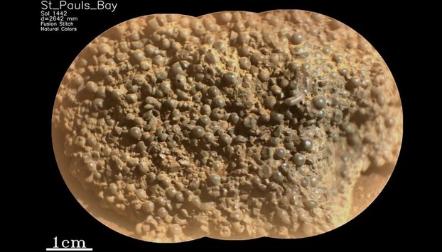 Tàu NASA phát hiện hàng trăm "trứng nhện" kỳ lạ trên Sao Hỏa