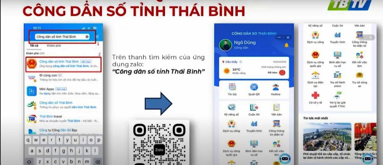 &#x110;&#x1ED9;t ph&#xE1; theo Ngh&#x1ECB; quy&#x1EBF;t s&#x1ED1; 57: Th&#xE1;i B&#xEC;nh th&#xED; &#x111;i&#x1EC3;m &#x1EE9;ng d&#x1EE5;ng c&#xF4;ng d&#xE2;n s&#x1ED1;&#xD;&#xA;