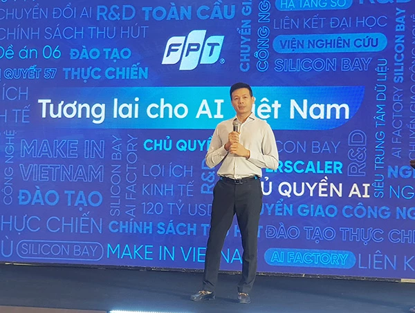 Ông Vũ Anh Tú phát biểu tại hội thảo. Ông Vũ Anh Tú phát biểu tại hội thảo.