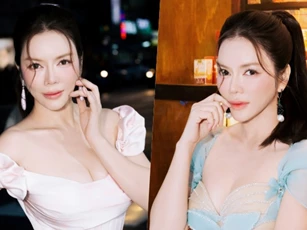 Lý Nhã Kỳ khoe trọn bờ vai quyến rũ với street style đầy cuốn hút
