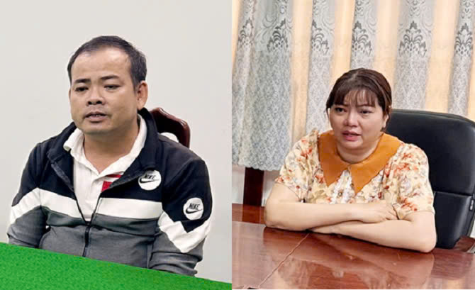 An Giang: Bắt cặp vợ chồng hờ chiếm đoạt tiền 136 khách hàng vay qua app