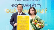 Gửi tiền tiết kiệm may mắn trúng 3 lượng vàng