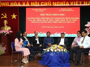 Nghị quyết 68 tạo hào khí mới cho sự phát triển của kinh tế tư nhân