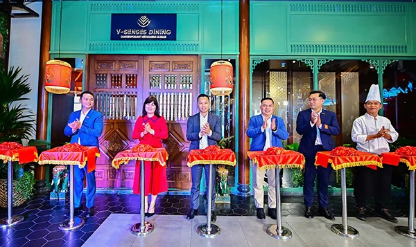 Khai trương nhà hàng nhà hàng V-Senses Dining ngày 16/5. Khai trương nhà hàng nhà hàng V-Senses Dining ngày 16/5.