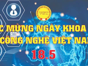 Chúc mừng ngày Khoa học và Công nghệ Việt Nam 18/5
