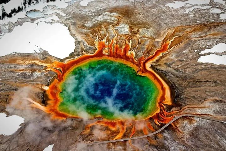 Theo lịch sử, Yellowstone phun trào khoảng 600.000 năm một lần. Ảnh: Getty.