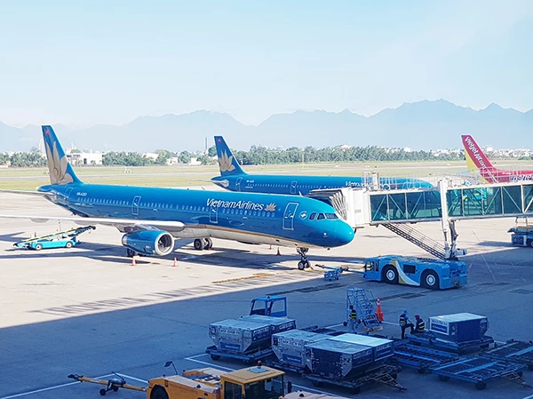 Sân bay quốc tế Đà Nẵng.