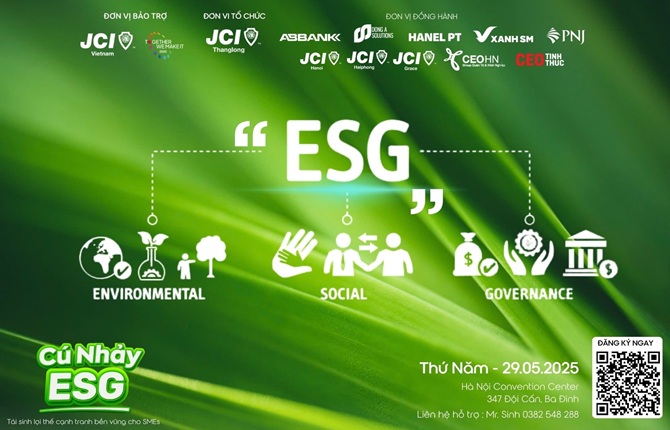 “Cú nhảy ESG”: Tái sinh lợi thế cạnh tranh bền vững cho doanh nghiệp nhỏ và vừa
