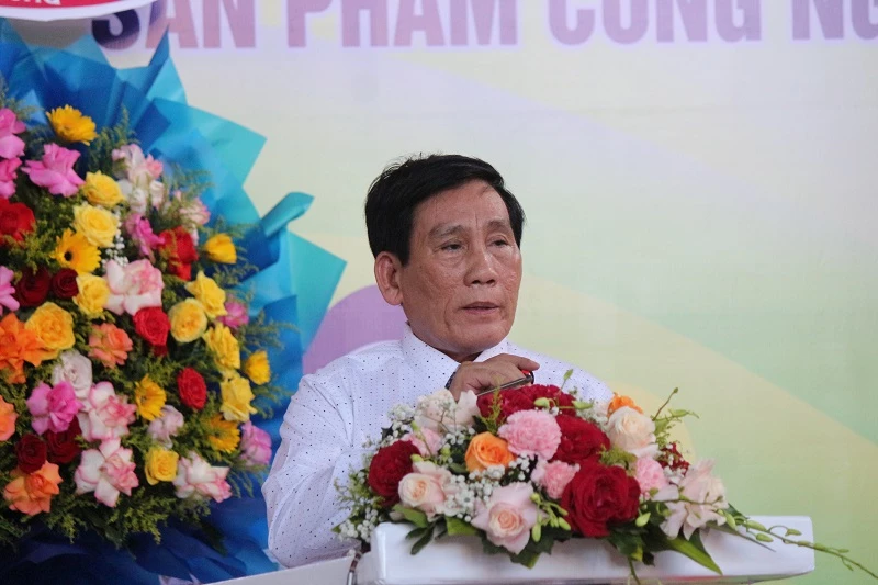 Ông Trần Thanh Dũng - Giám đốc Sở Công Thương tỉnh Bình Định, phát biểu tại buổi lễ.