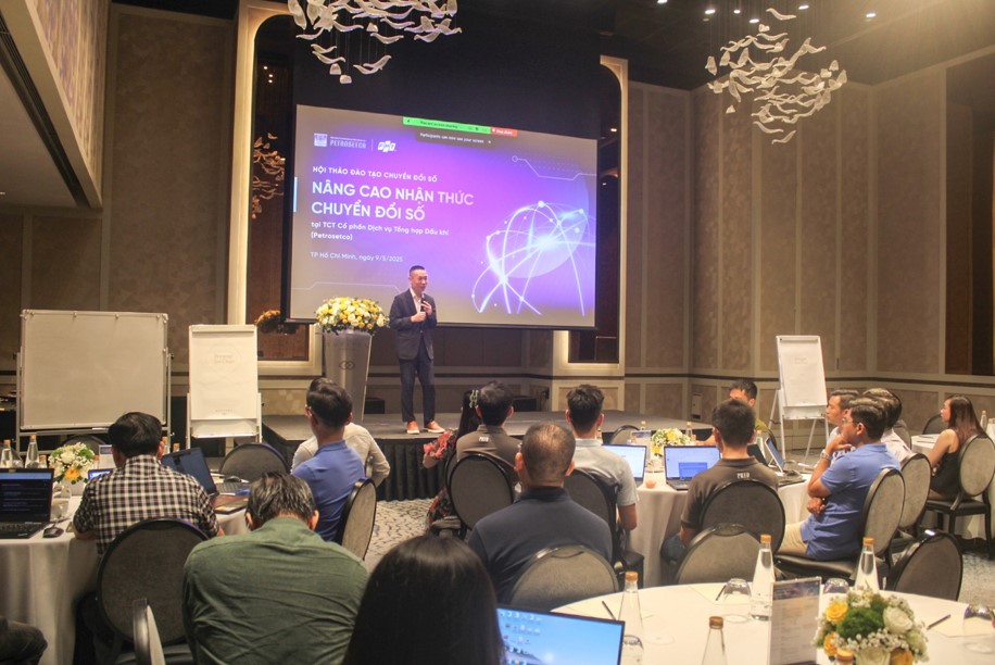 PETROSETCO cùng FPT triển khai thành công hội thảo đào tạo chuyển đổi số trong doanh nghiệp