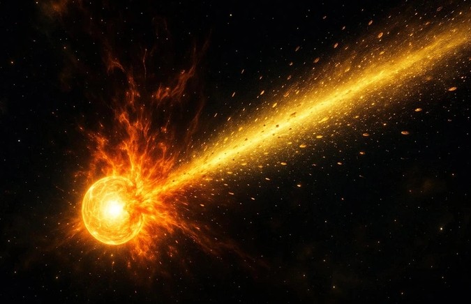 Vụ nổ sao kỳ bí có thể đã "rèn" ra một hành tinh vàng chỉ trong nửa giây