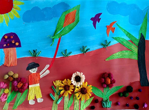 Tranh của trẻ em mồ côi, khuyết tật sẽ được trưng bày tại triển lãm "Nâng cánh ước mơ 2025".