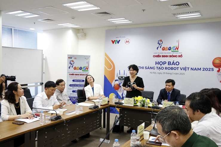 Cuộc thi Sáng tạo Robot Việt Nam 2025 tạo sân chơi cho sinh viên áp dụng công nghệ mới
